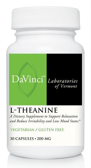 L-Theanine 200 mg - 30 Vegetarian Capsules