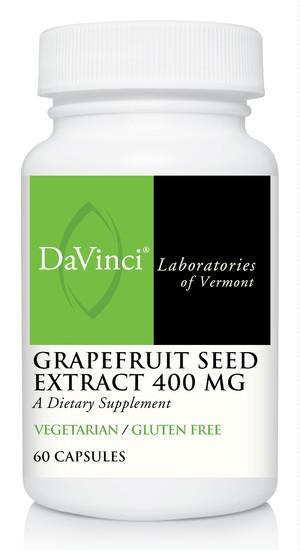 Grapefruit Seed Extract 400 mg - 60 Vegetarian Capsules