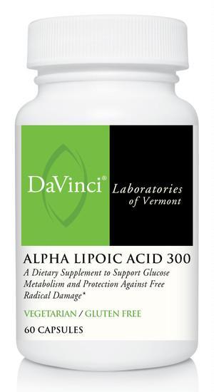 Alpha Lipoic Acid 300 mg - 60 Vegetarian Capsules