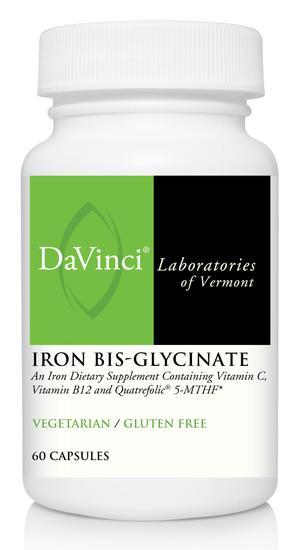 Iron BIS-Glycinate - 60 Vegetarian Capsules
