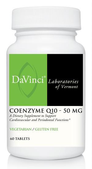 CoEnzyme Q10 50 mg - 60 Vegetarian Tablets