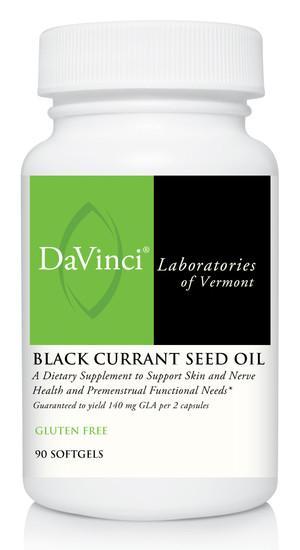 Black Currant Seed Oil - 90 Softgels