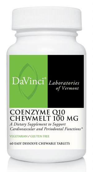CoEnzyme Q10 Chewmelt 100 mg - 60 Chewable Tablets