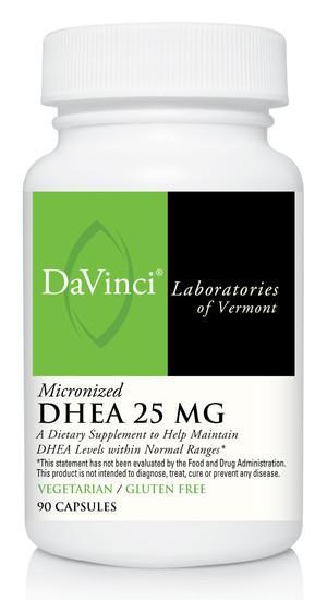 DHEA 25 mg - 90 Vegetarian Capsules