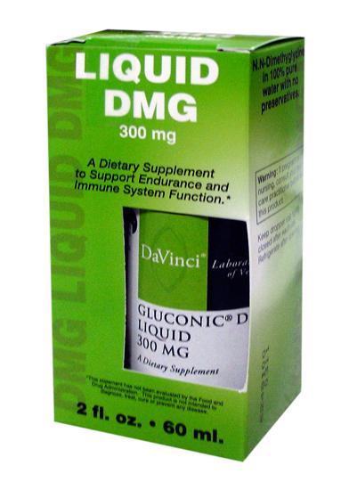 Gluconic DMG Liquid - 300 mg - 2 oz