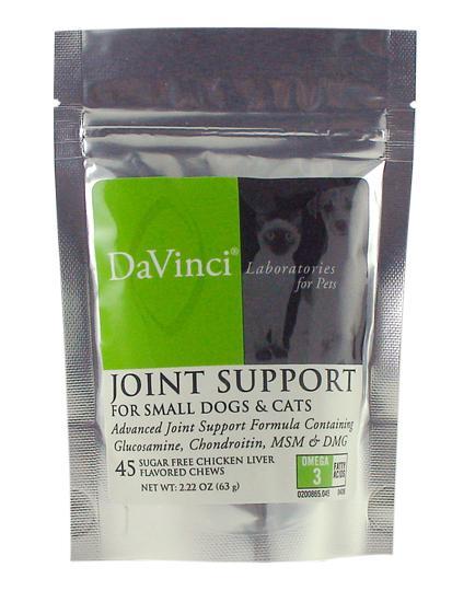 Joint Support Cats & Small Dogs - 45 Chewable Tablets