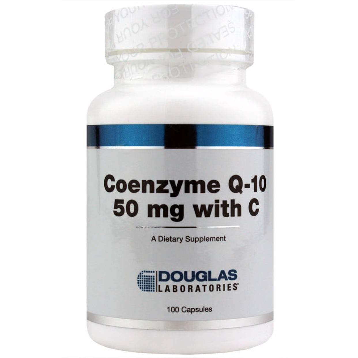 Coenzyme Q10 w/Vitamin C 50 mg - 100 Capsules