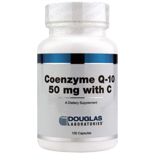 Coenzyme Q10 w/Vitamin C 50 mg - 100 Capsules