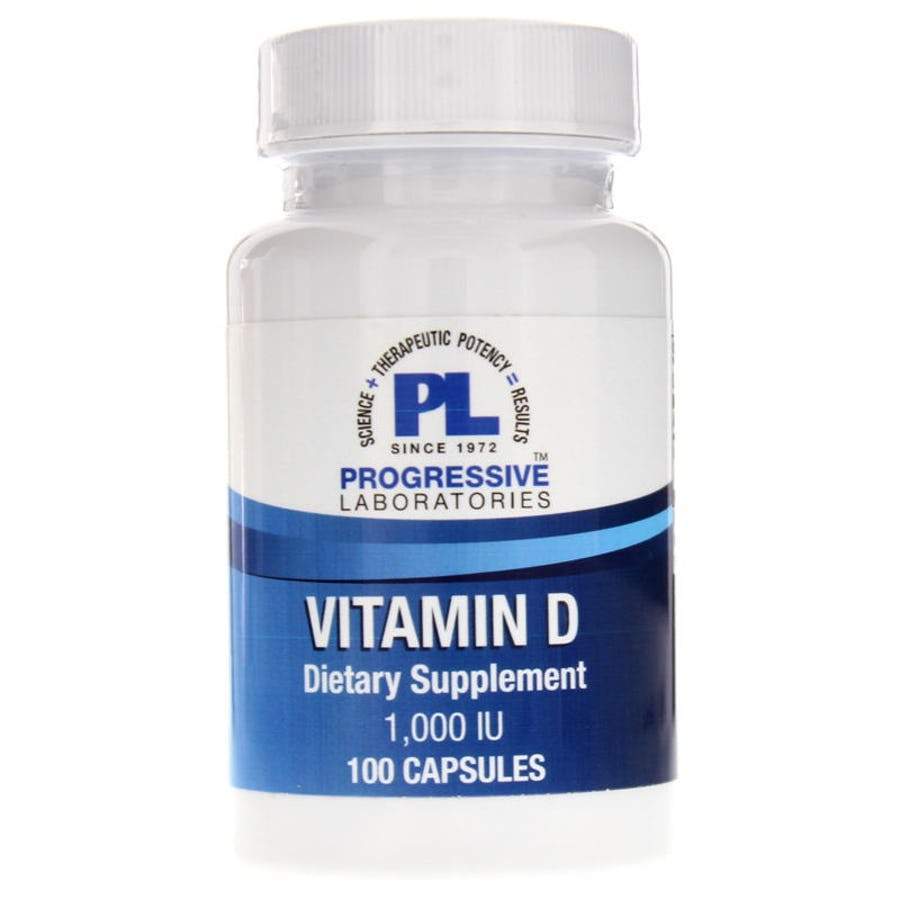 Vitamin D3 1000 IU - 100 Capsules