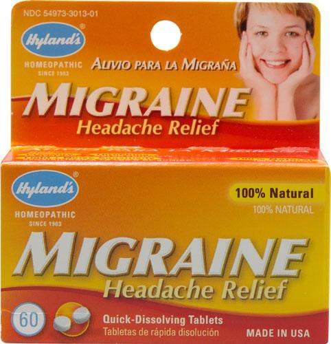 Migraine Headache Relief - 60 Tablets