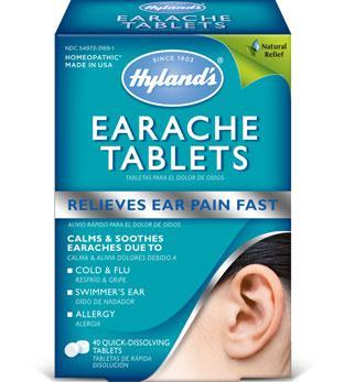 Earache Tablets - 40 Tablets