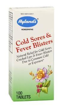 Cold Sores/Fever Blisters - 100 Tablets