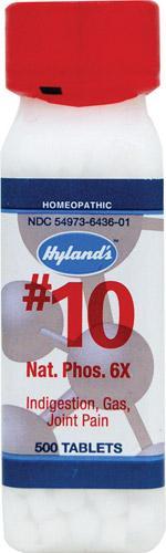 Natrum Phos. #10 6X - 500 Tablets