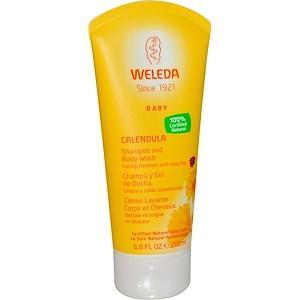 Calendula Shampoo and Body Wash - 6.8 oz