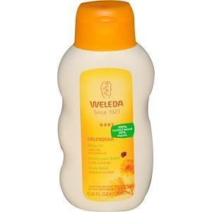 Calendula Baby Oil -  6.8 oz