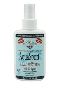AquaSport SPF30 Sunscreen Spray - 3 oz