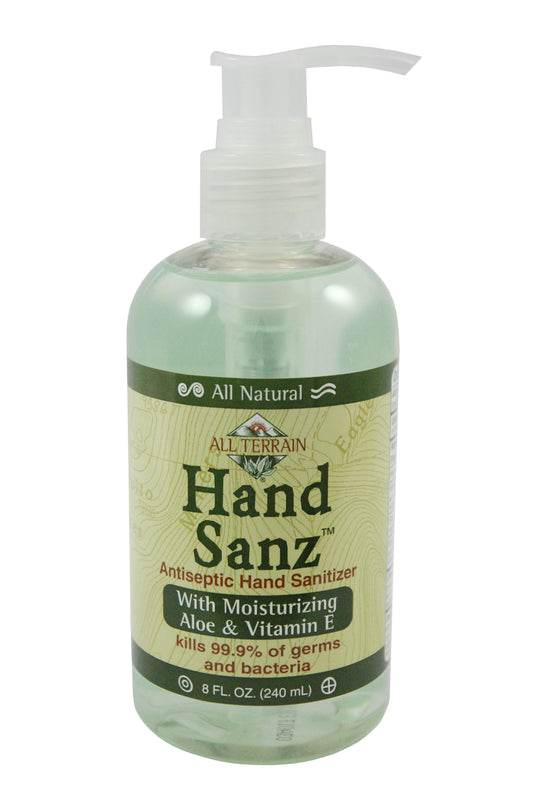 Hand Sanz - w/ Aloe & Vitamin E - 8 oz