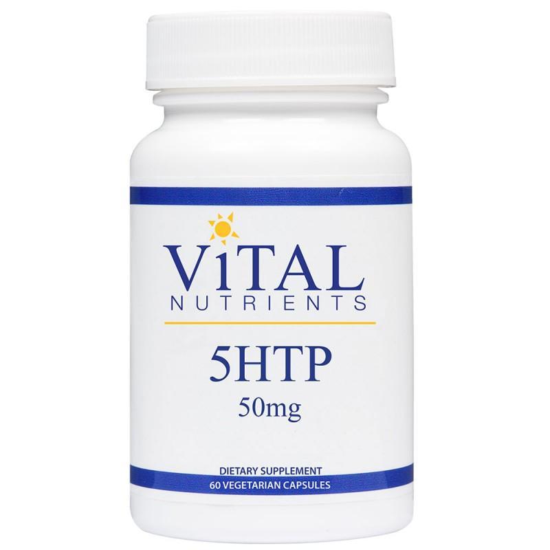 5-HTP 50 mg - 60 Vegetarian Capsules