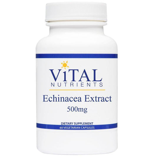Echinacea Extract 500 mg - 60 Vegetarian Capsules