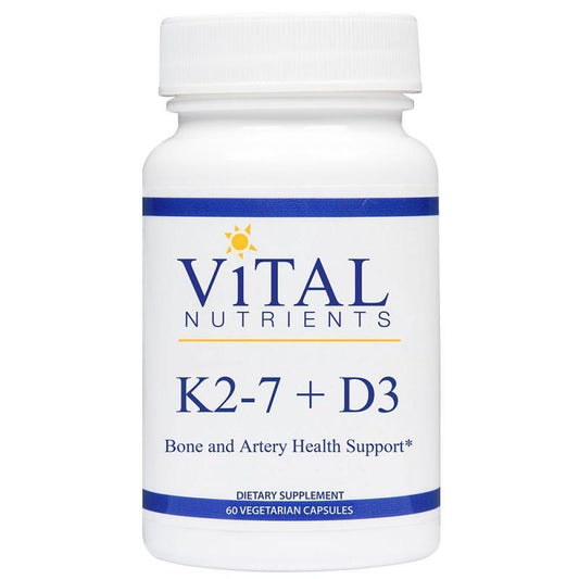 K2-7 + D3 - 60 Vegetarian Capsules
