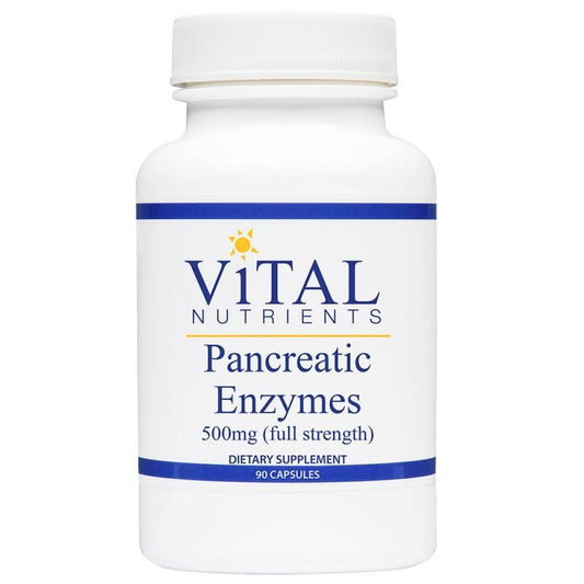 Pancreatic Enzymes 500 mg - 90 Capsules