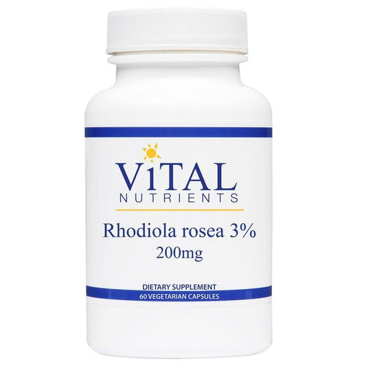 Rhodiola rosea 3% 200 mg - 60 Vegetarian Capsules