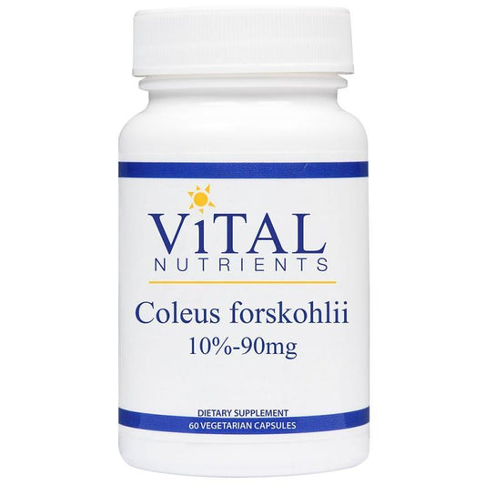 Coleus Forskolli 10% 90 mg - 60 Vegetarian Capsules