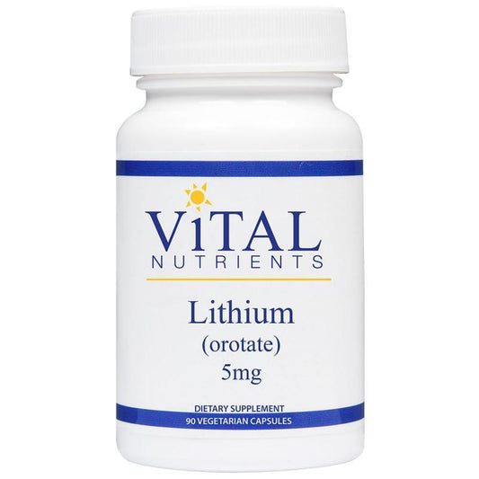 Lithium (orotate) 5 mg - 90 Capsules