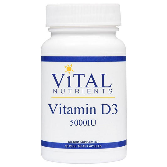 Vitamin D3 5000 IU - 90 Vegetarian Capsules