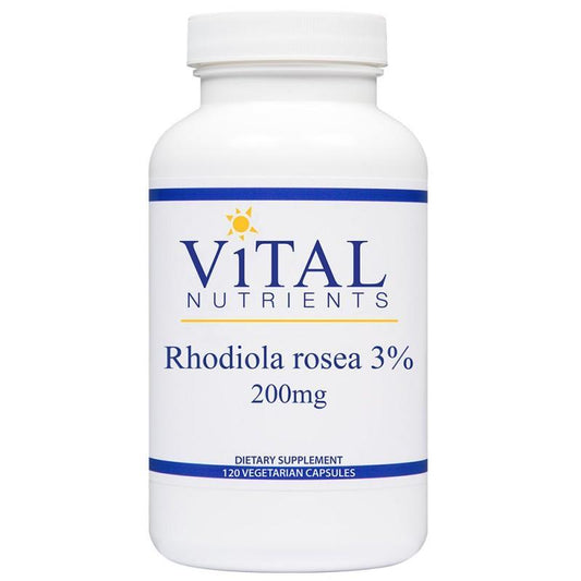 Rhodiola rosea 3% 200 mg - 120 Vegetarian Capsules