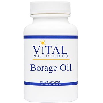 Borage Oil 1000 mg - 60 Softgels