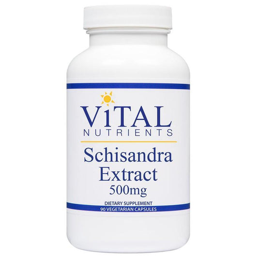 Schisandra Extract 500 mg - 90 Vegetarian Capsules