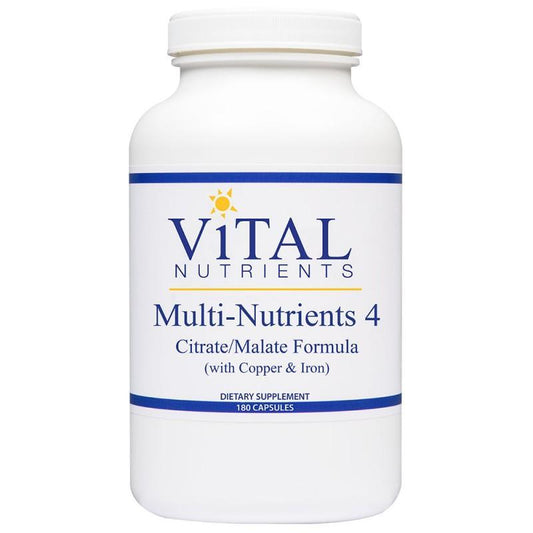 Multi-Nutrients 4 Citrate/Malate - 180 Capsules