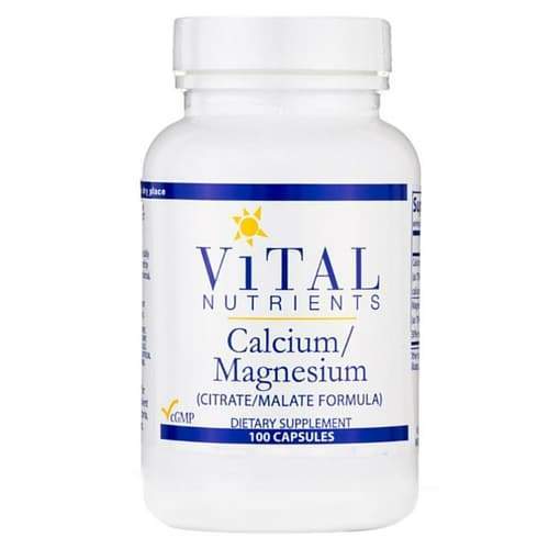 Calcium/Magnesium (Citrate/Mal) - 100 Capsules