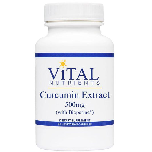 Curcumin Extract 500 mg - 60 Vegetarian Capsules
