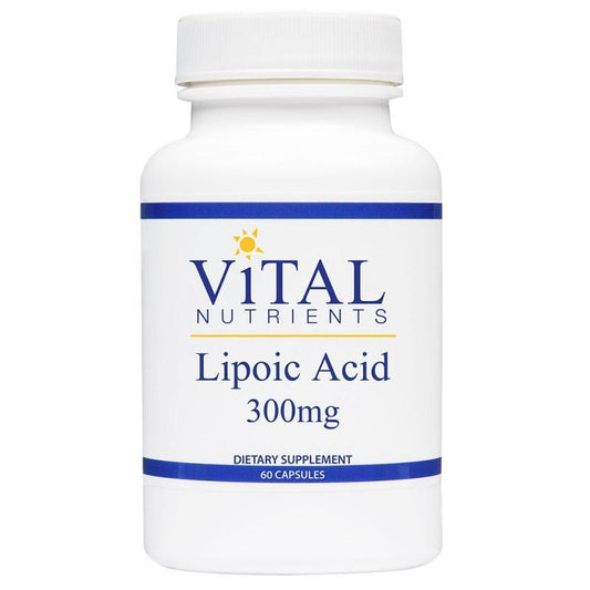 Alpha Lipoic Acid 300 mg  60 Capsules