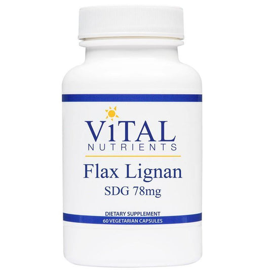 Flax Lignan SDG 78 mg - 60 Vegetarian Capsules