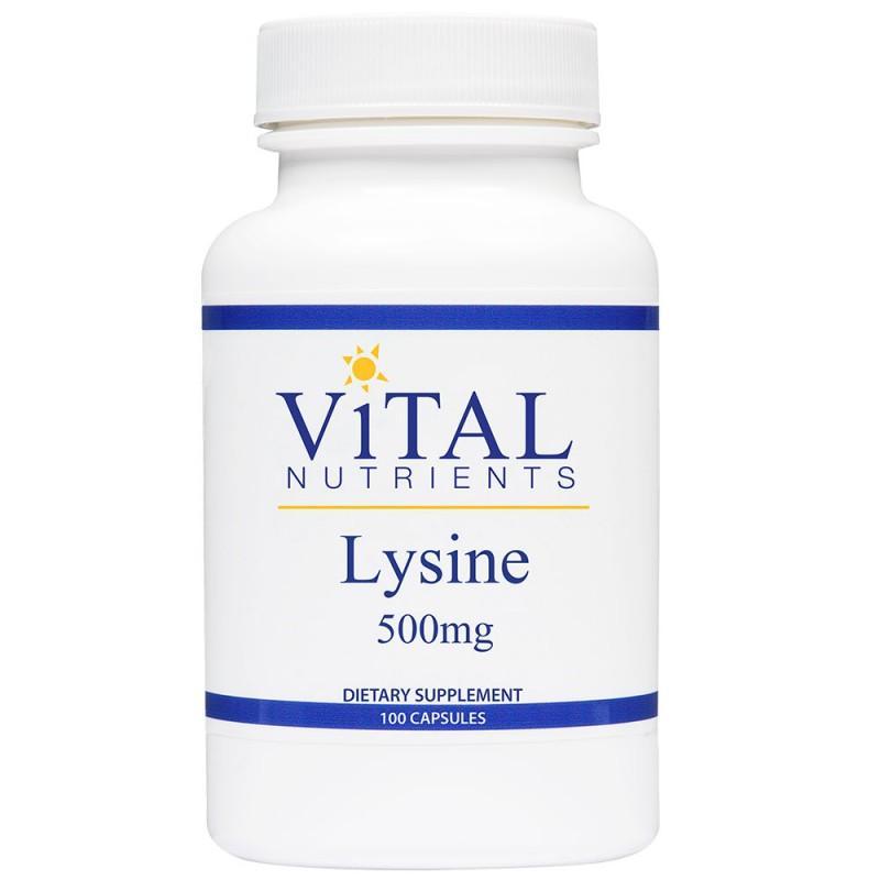L-Lysine 500 mg - 100 Capsules