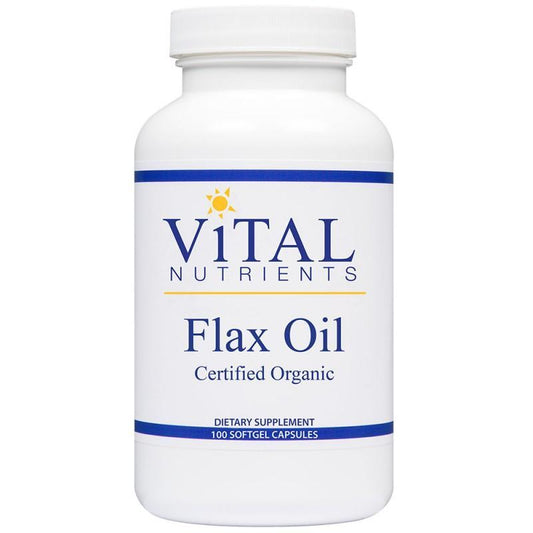Flax Oil Caps 1000 mg - 100 Softgels