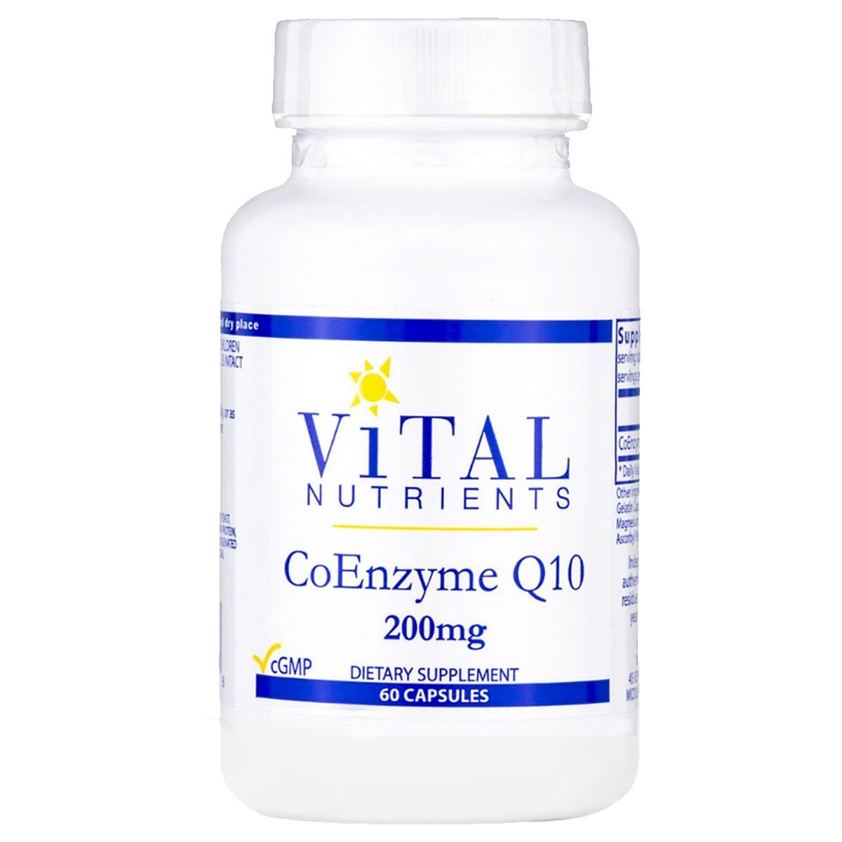 CoEnzyme Q10 200 mg - 60 Capsules