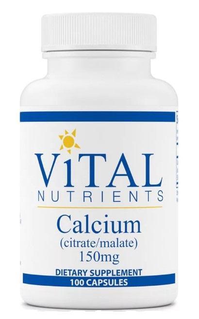 Calcium (citrate/malate) 150 mg - 100 Capsules