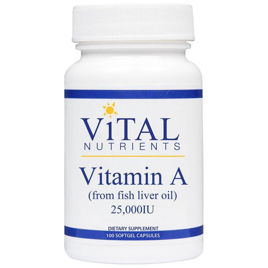 Vitamin A 25,000 IU - 100 Softgels