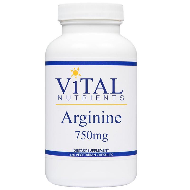 Arginine 750 mg - 120 Vegetarian Capsules