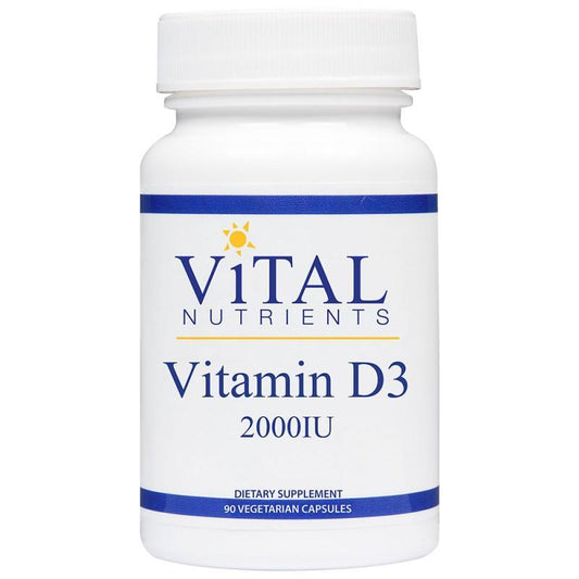 Vitamin D3 2000 IU - 90 Vegetarian Capsules