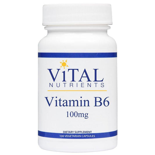 Vitamin B-6 100 mg - 100 Capsules