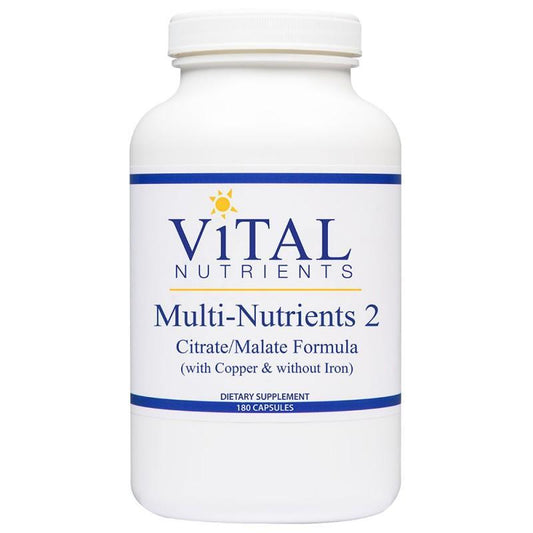 Multi-Nutrients II Citrate Form - 180 Capsules