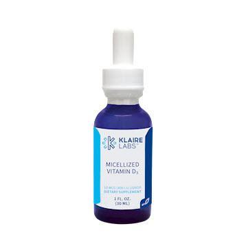 Micellized Vitamin D3 400 IU - 1 fl oz