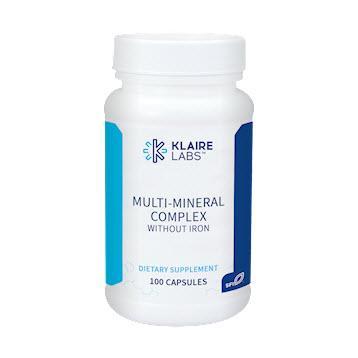 Multi-Mineral Complex w/o Iron - 100 Capsules
