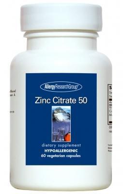 Zinc Citrate 50 mg - 60 Capsules