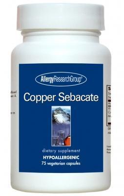 Copper Sebacate 4 mg - 75 Capsules